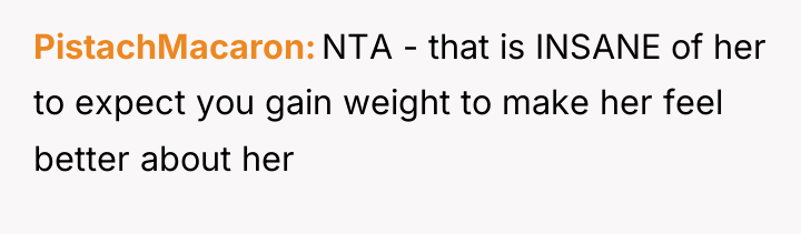PistachMacaron NTA - that is INSANE of her to expect...
