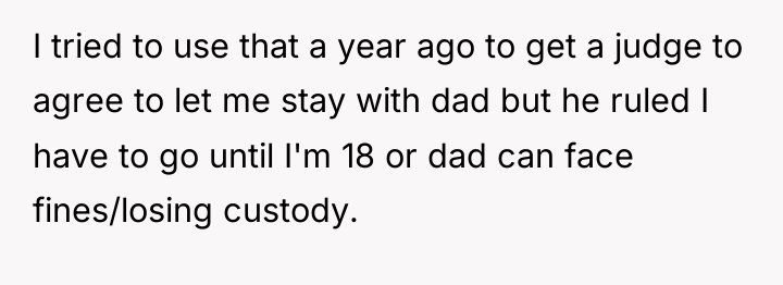 I tried to use that a year ago to get...