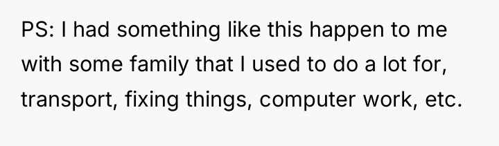 PS: I had something like this happen to me with...