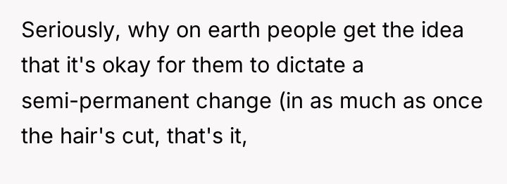 Seriously, why on earth people get the idea that it's...