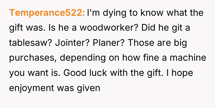 Temperance522 I'm dying to know what the gift was. Is...