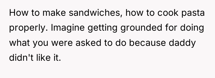 How to make sandwiches, how to cook pasta properly. Imagine...