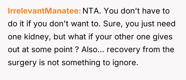 IrrelevantManatee NTA. You don't have to do it if you...