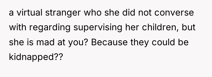 a virtual stranger who she did not converse with regarding...