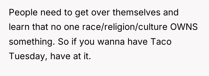 People need to get over themselves and learn that no...