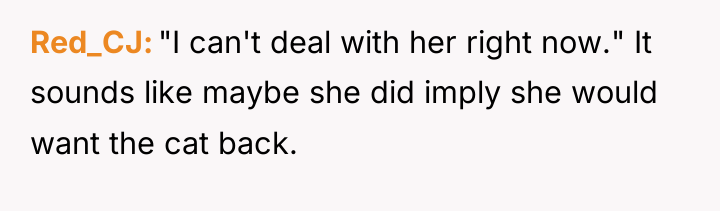 Red_CJ "I can't deal with her right now." It sounds...