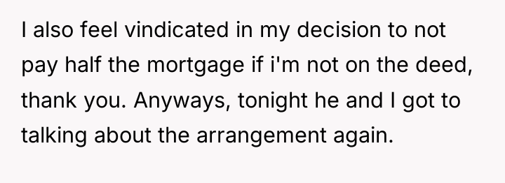 I also feel vindicated in my decision to not pay...