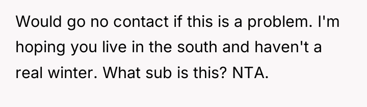 Would go no contact if this is a problem. I'm...