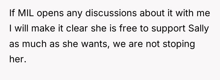 If MIL opens any discussions about it with me I...