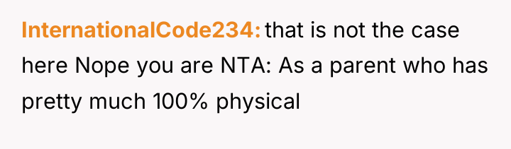 InternationalCode234 that is not the case here Nope you are...