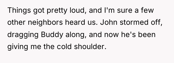 Things got pretty loud, and I'm sure a few other...