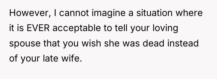 However, I cannot imagine a situation where it is EVER...