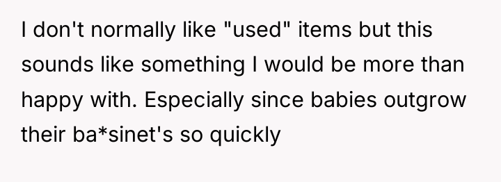 I don't normally like "used" items but this sounds like...