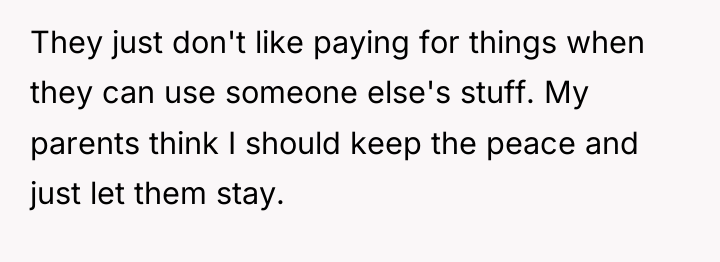 They just don't like paying for things when they can...