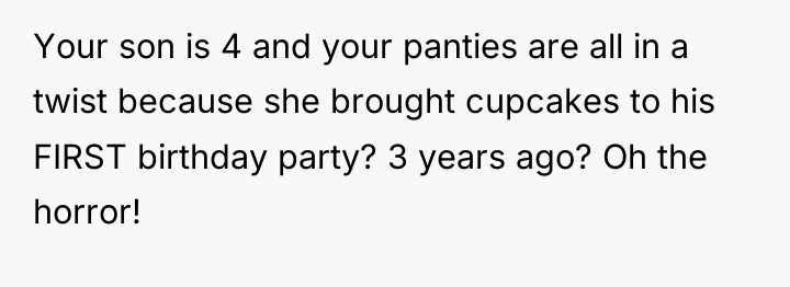 Your son is 4 and your panties are all in...