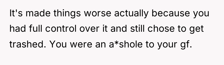 It's made things worse actually because you had full control...