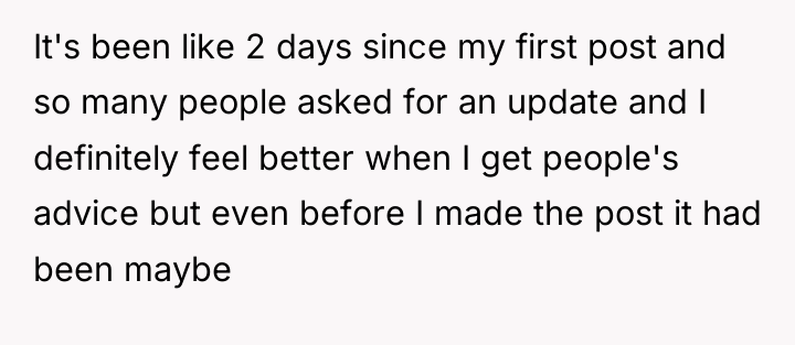 It's been like 2 days since my first post and...