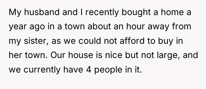 My husband and I recently bought a home a year...