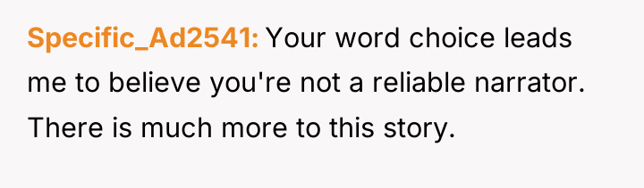 Specific_Ad2541 Your word choice leads me to believe you're not...