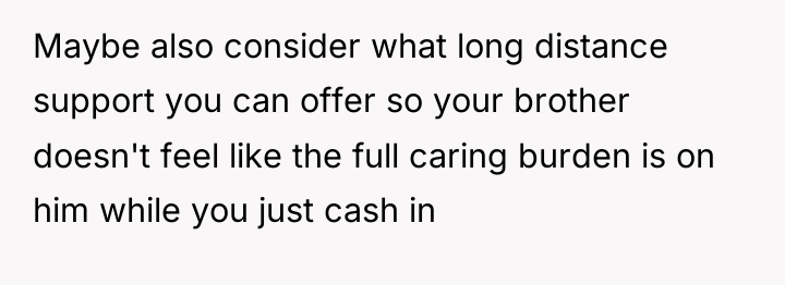 Maybe also consider what long distance support you can offer...