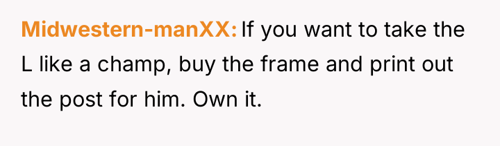 Midwestern-manXX If you want to take the L like a...
