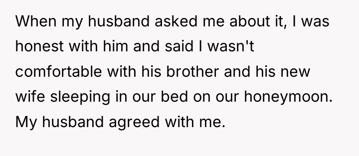 When my husband asked me about it, I was honest...