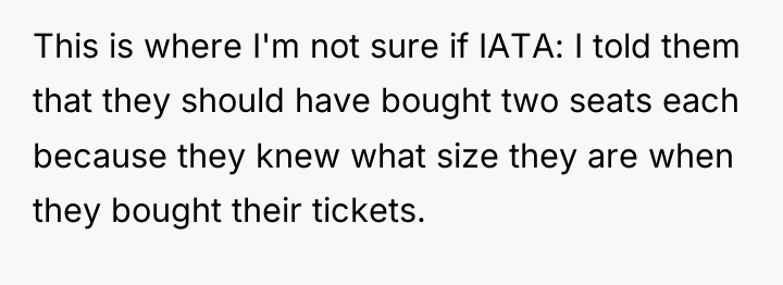 This is where I'm not sure if IATA: I told...