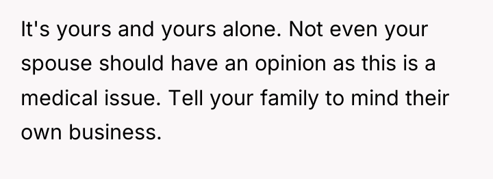 It's yours and yours alone. Not even your spouse should...