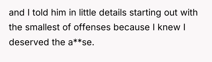 and I told him in little details starting out with...
