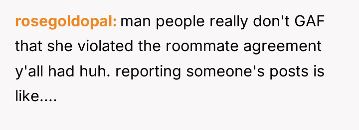 rosegoldopal man people really don't GAF that she violated the...