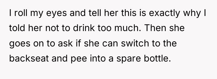 I roll my eyes and tell her this is exactly...