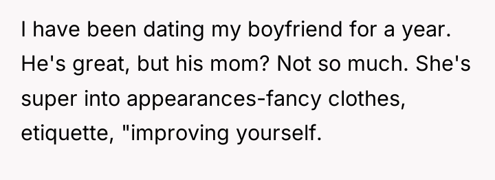 I have been dating my boyfriend for a year. He's...