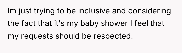 Im just trying to be inclusive and considering the fact...