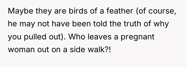 Maybe they are birds of a feather (of course, he...
