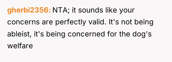 gherbi2356 NTA; it sounds like your concerns are perfectly valid....