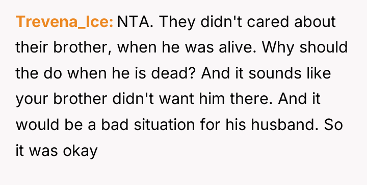 Trevena_Ice NTA. They didn't cared about their brother, when he...