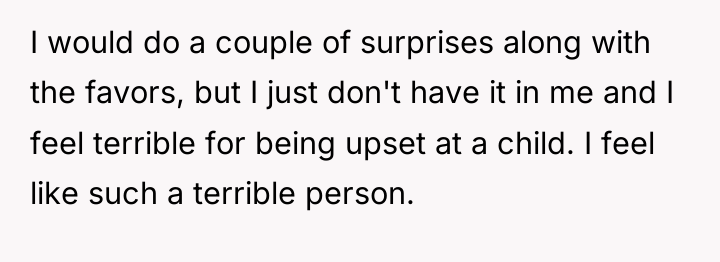 I would do a couple of surprises along with the...