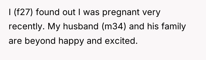 I (f27) found out I was pregnant very recently. My...