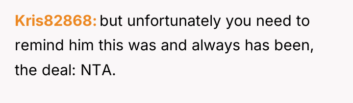 Kris82868 but unfortunately you need to remind him this was...