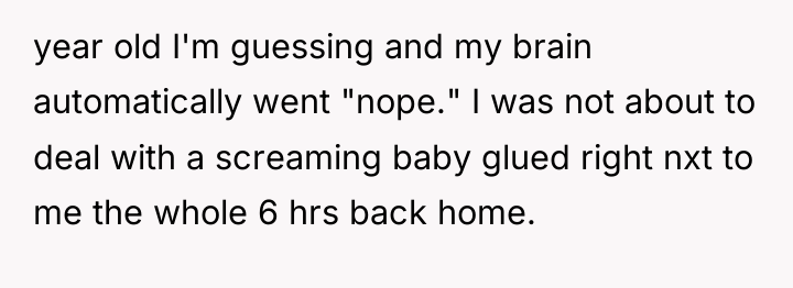 year old I'm guessing and my brain automatically went "nope."...