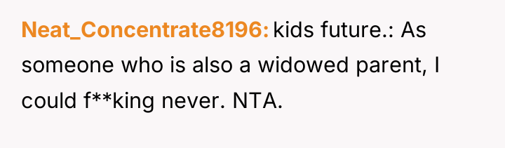 Neat_Concentrate8196 kids future.: As someone who is also a widowed...