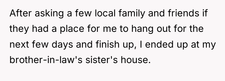 After asking a few local family and friends if they...
