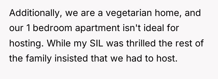 Additionally, we are a vegetarian home, and our 1 bedroom...