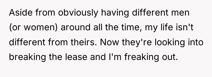Aside from obviously having different men (or women) around all...