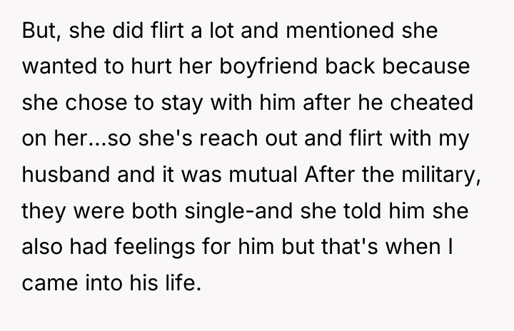 But, she did flirt a lot and mentioned she wanted...