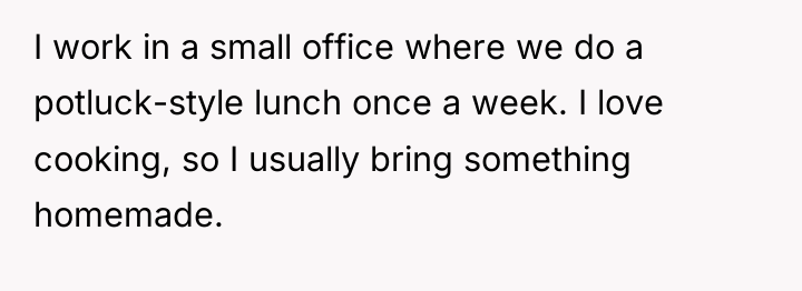 I work in a small office where we do a...