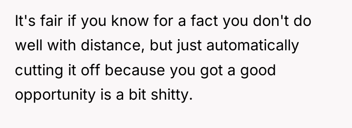 It's fair if you know for a fact you don't...