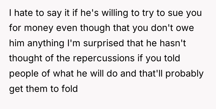 I hate to say it if he's willing to try...
