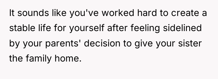 It sounds like you've worked hard to create a stable...