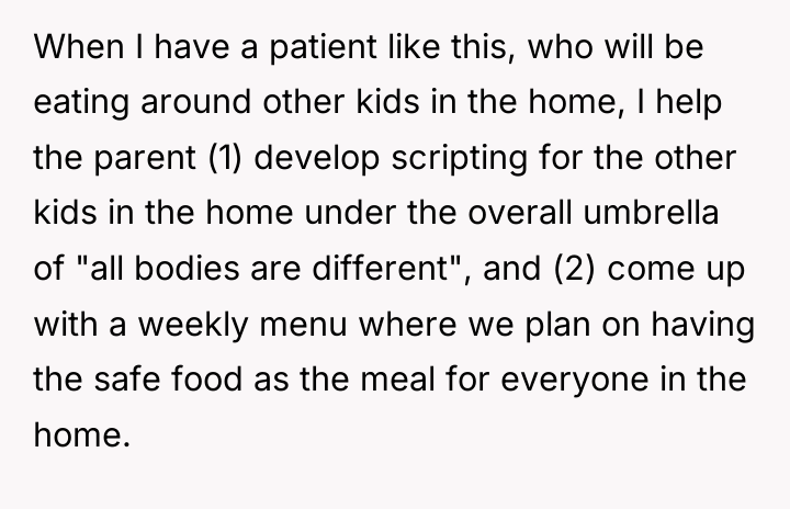 When I have a patient like this, who will be...